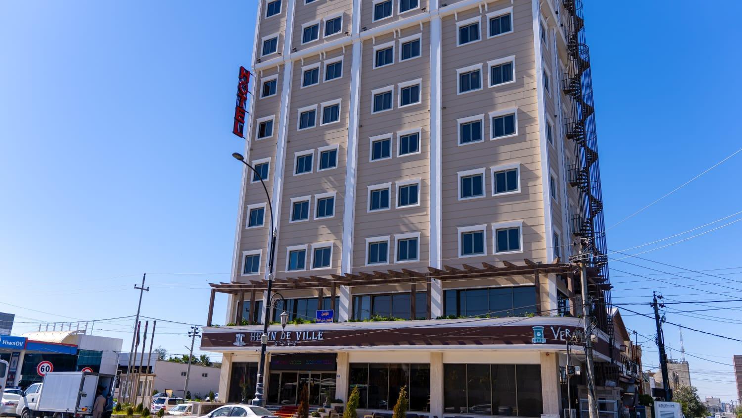 Hotel Hilen De Ville Erbil Esterno foto